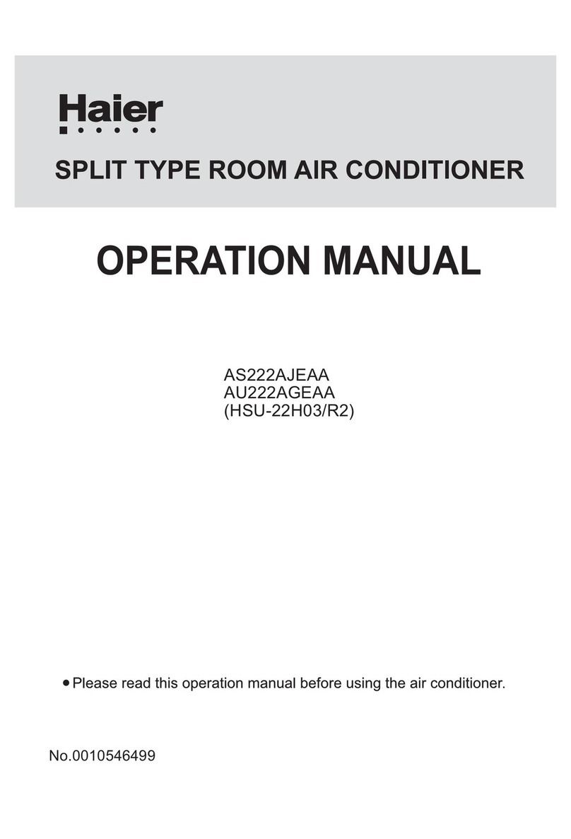 Haier HSU-22H03/R2 User manual