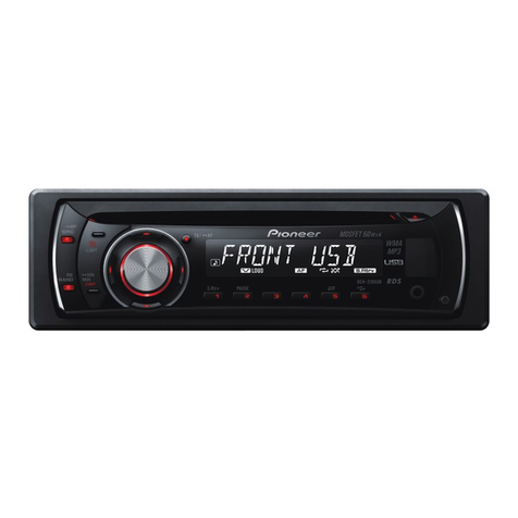Pioneer DEH 2100UB - Radio / CD Operation manual