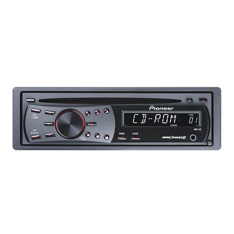 Pioneer DEH-12E owner's manual
