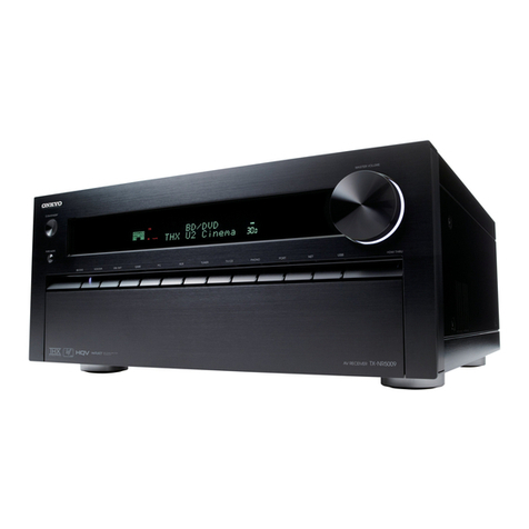 Onkyo TX-NR5009 Mounting instructions