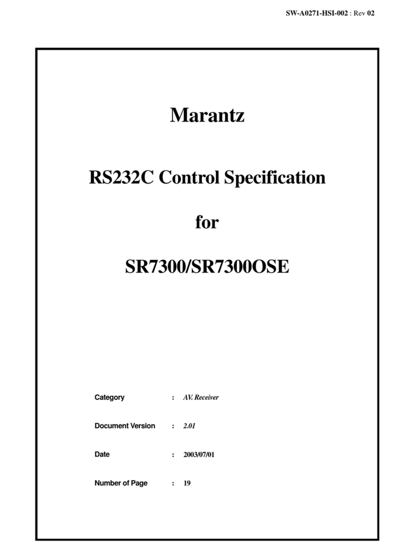 Marantz SR7300 specification