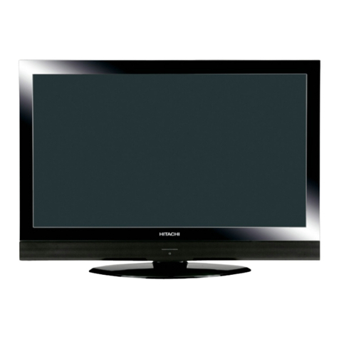 Hitachi L42VP01U User manual