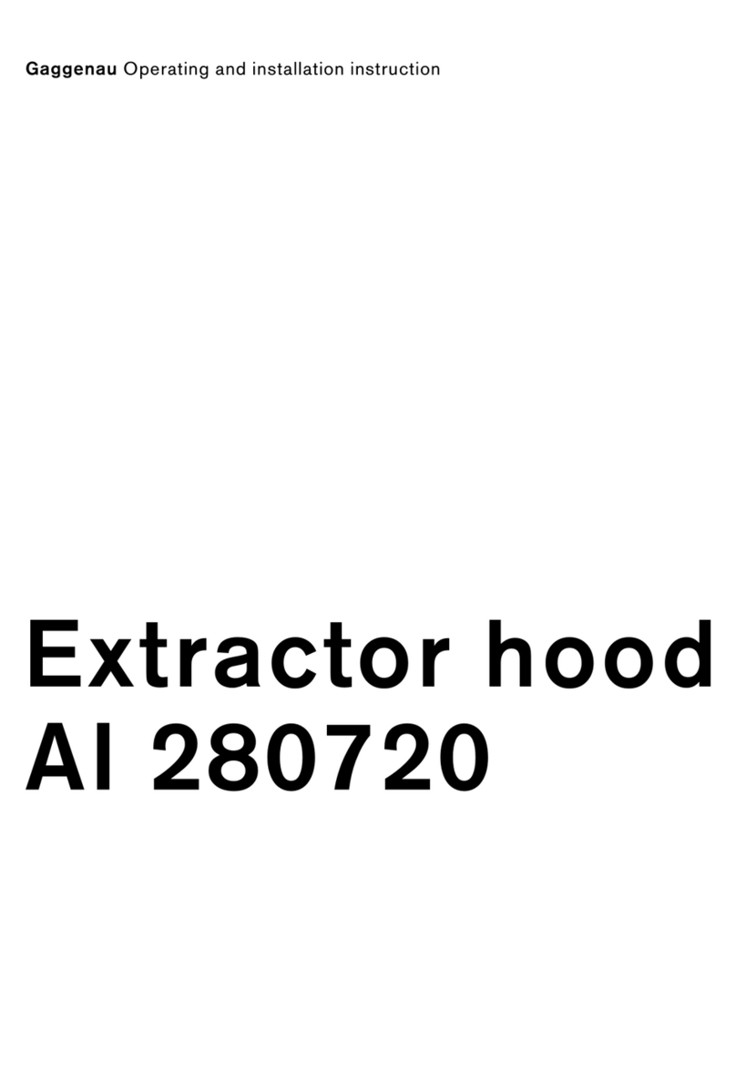 Gaggenau AI 280720 Operating and installation instructions