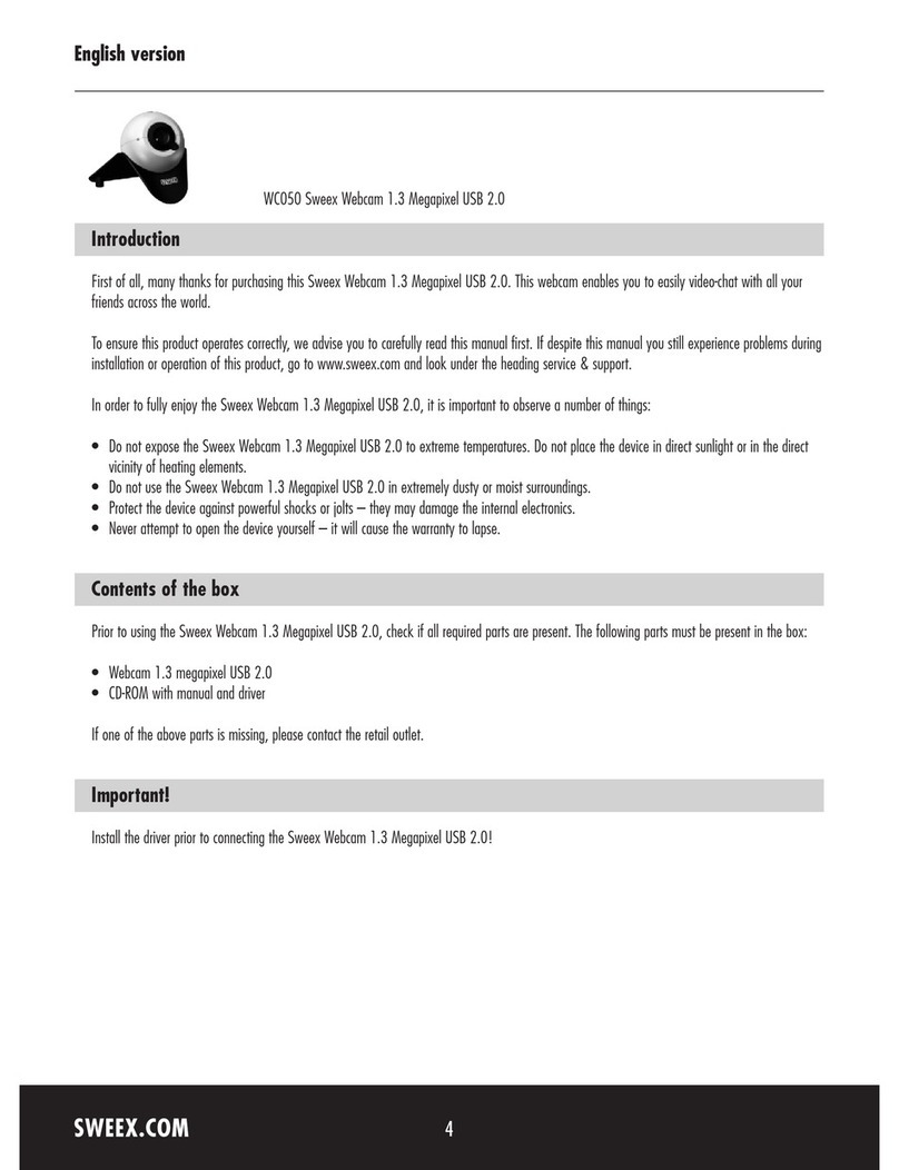 SWEEX WC050 - QUICK_START_GUIDE Reference manual SWEEX WC050 - QUICK_START_GUIDE Reference manual