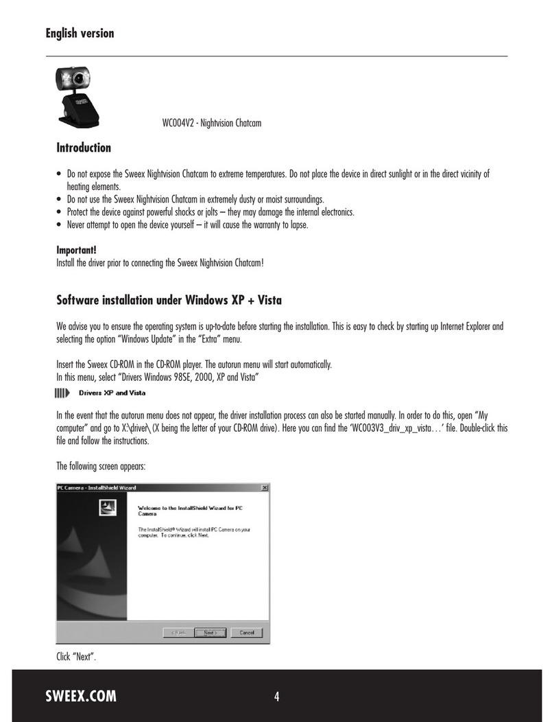 SWEEX WC004V3 - QUICK_START_GUIDE manual