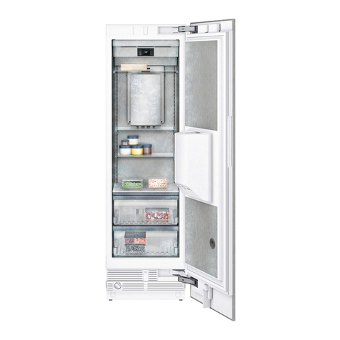 Gaggenau RF471200 operating instructions