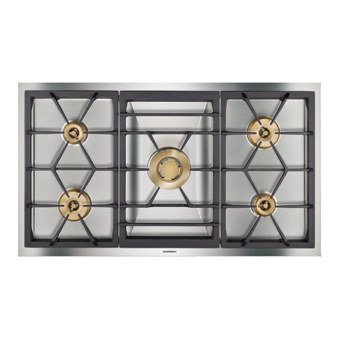 Gaggenau KG491110CA User manual