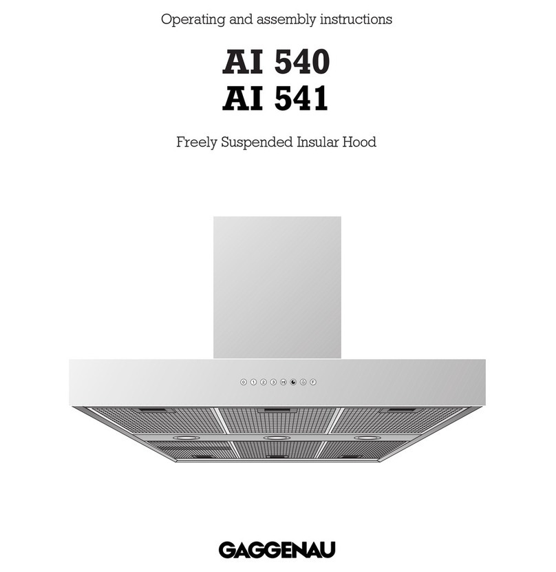 Gaggenau AI540722 Product guide