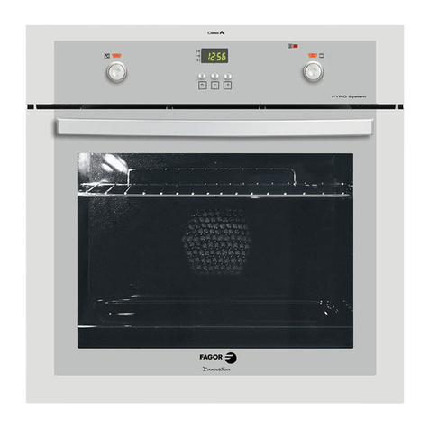 Fagor 5H-760 Series User manual for your oven