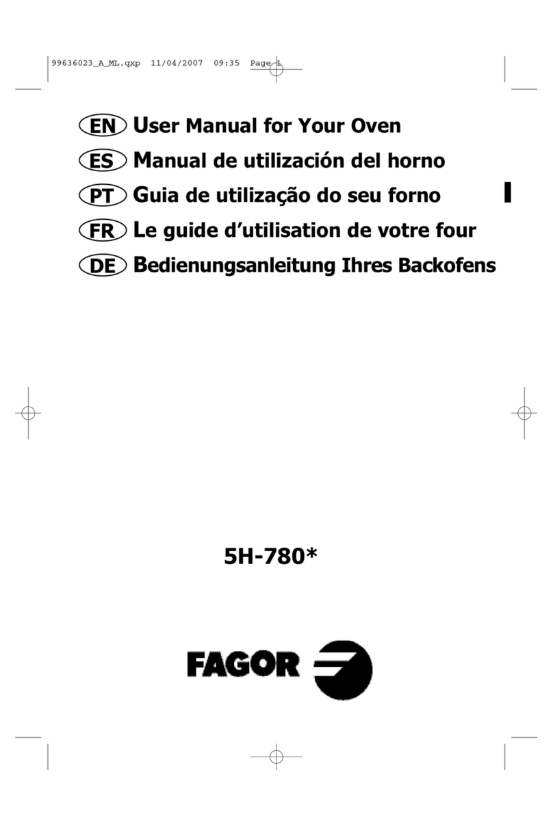 Fagor 5H-780X user manual