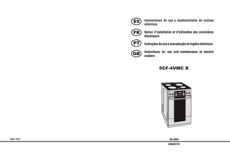 Fagor 5CF-4VMCX Instructions for use and maintenance