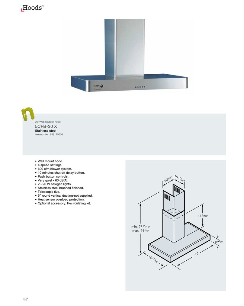 Fagor 5CFB-30X datasheet