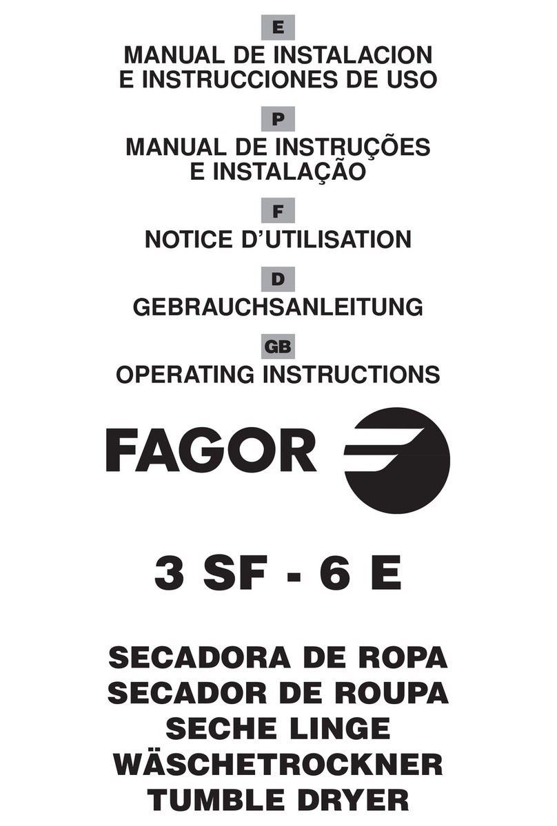 Fagor 3 SF-6 E operating instructions Fagor 3 SF-6 E operating instructions