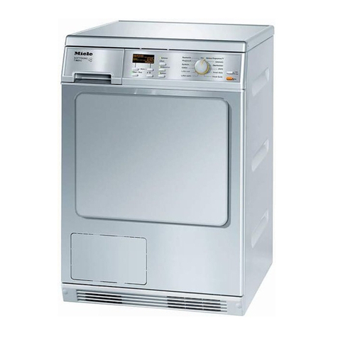 Miele T 8623C operating instructions