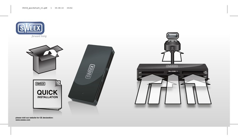 SWEEX CR150 quick guide