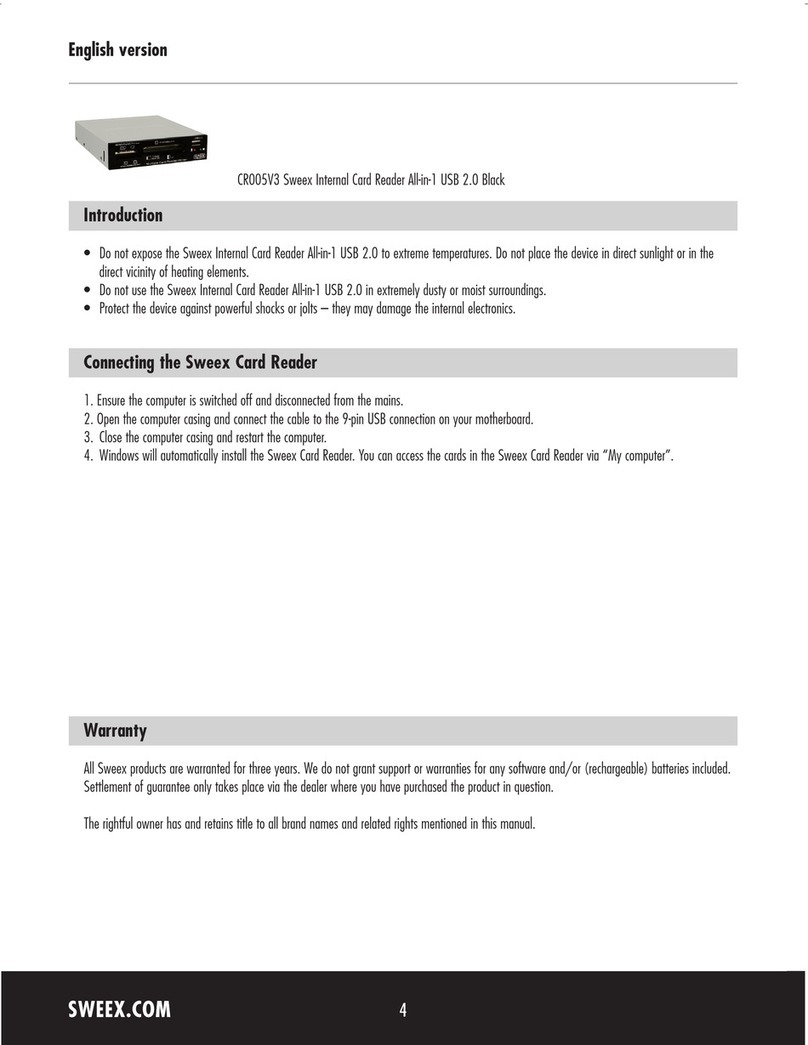 SWEEX CR005V3 introduction