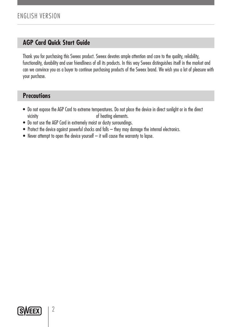 SWEEX GC805 quick guide