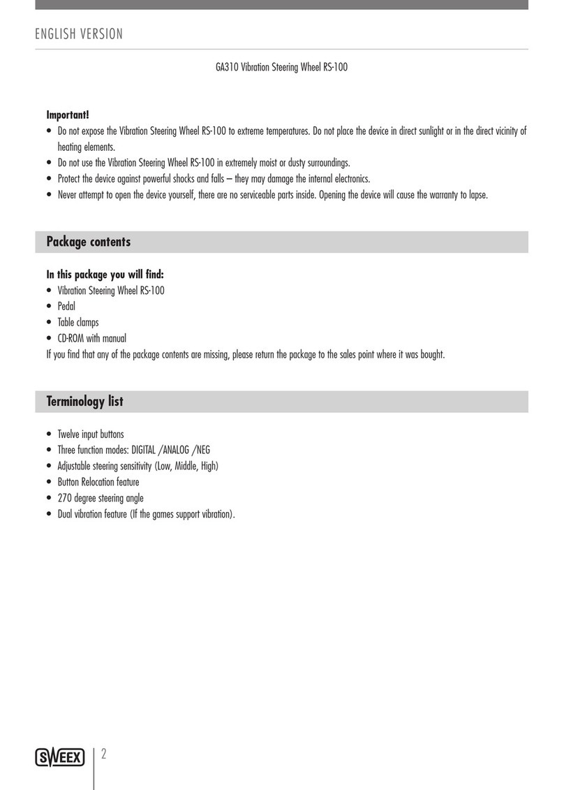 SWEEX GA310 manual