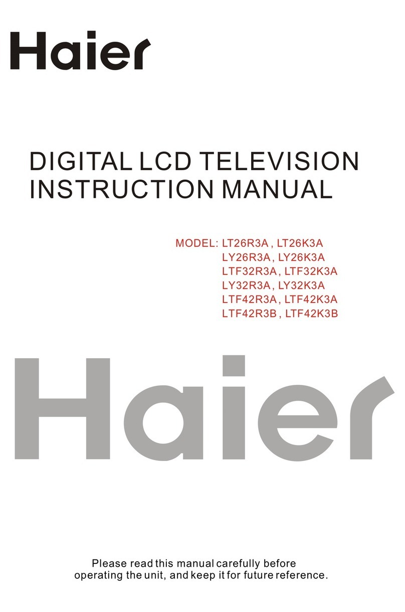 Haier LT26K3A User manual