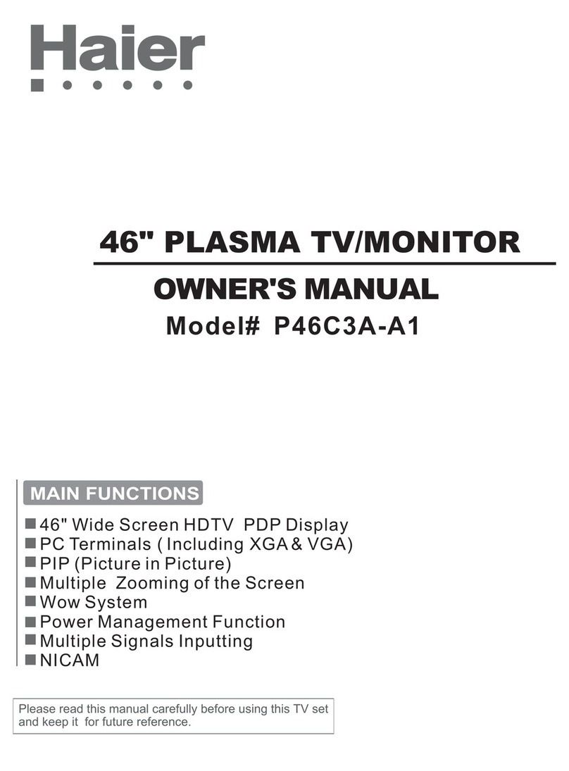 Haier P46C3A-A1 User manual