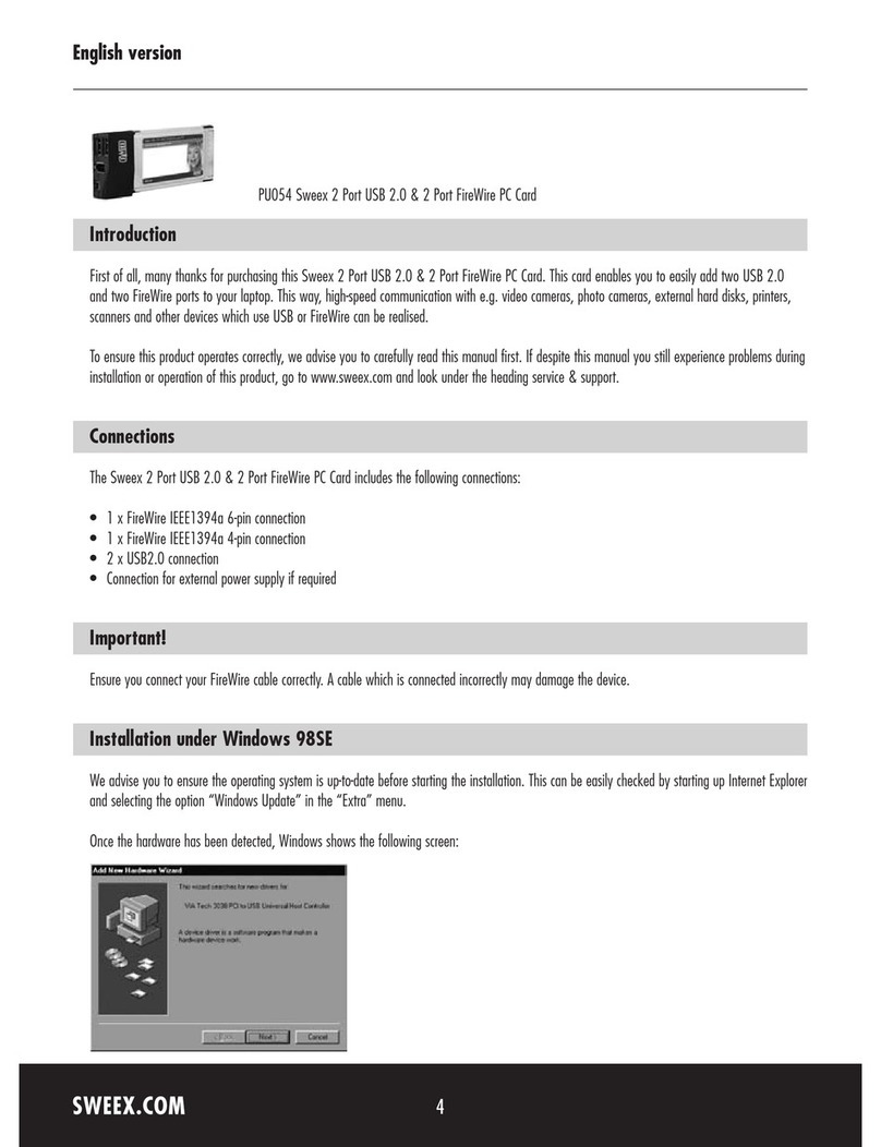 SWEEX PU054 - QUICK_START_GUIDE introduction
