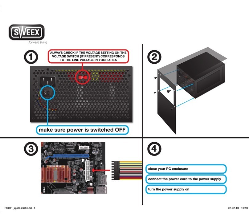 SWEEX PS011 manual