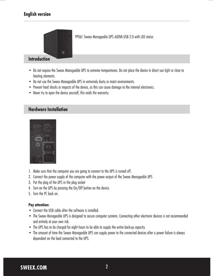 SWEEX PP061 - QUICK_START_GUIDE manual