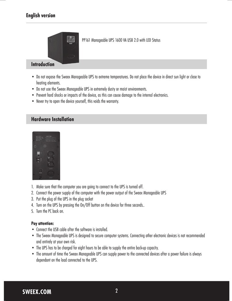 SWEEX PP161 - QUICK_START_GUIDE manual
