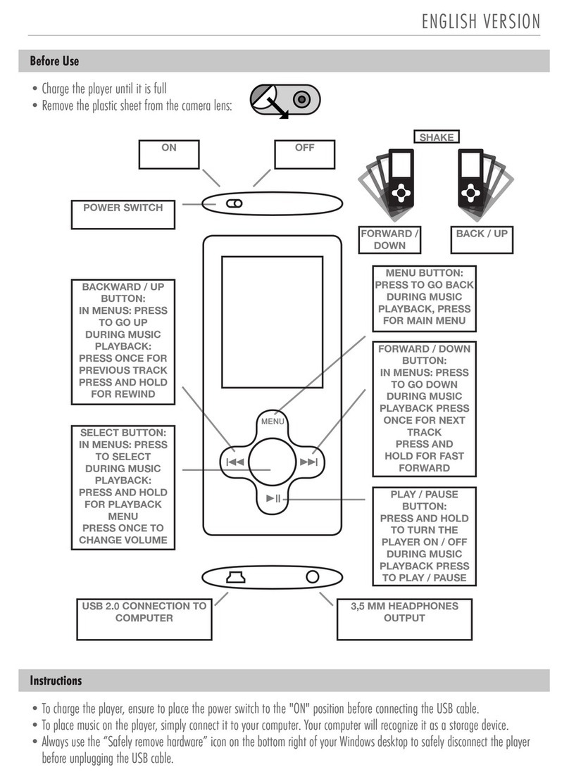 SWEEX MP510 User manual