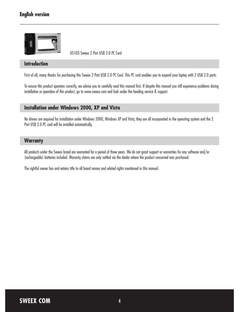 SWEEX US103 - QUICK_START_GUIDE introduction