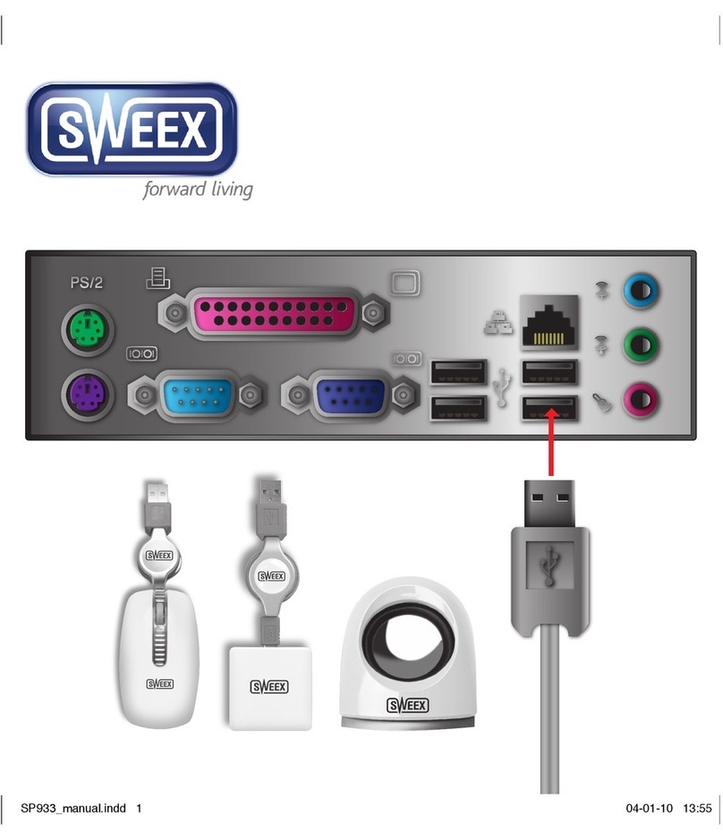SWEEX SP933 manual