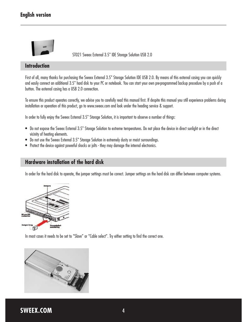 SWEEX ST021V2 - QUICK_START_GUIDE User manual