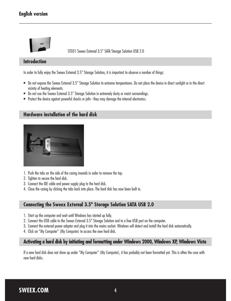 SWEEX ST031V2 - QUICK_START_GUIDE User manual
