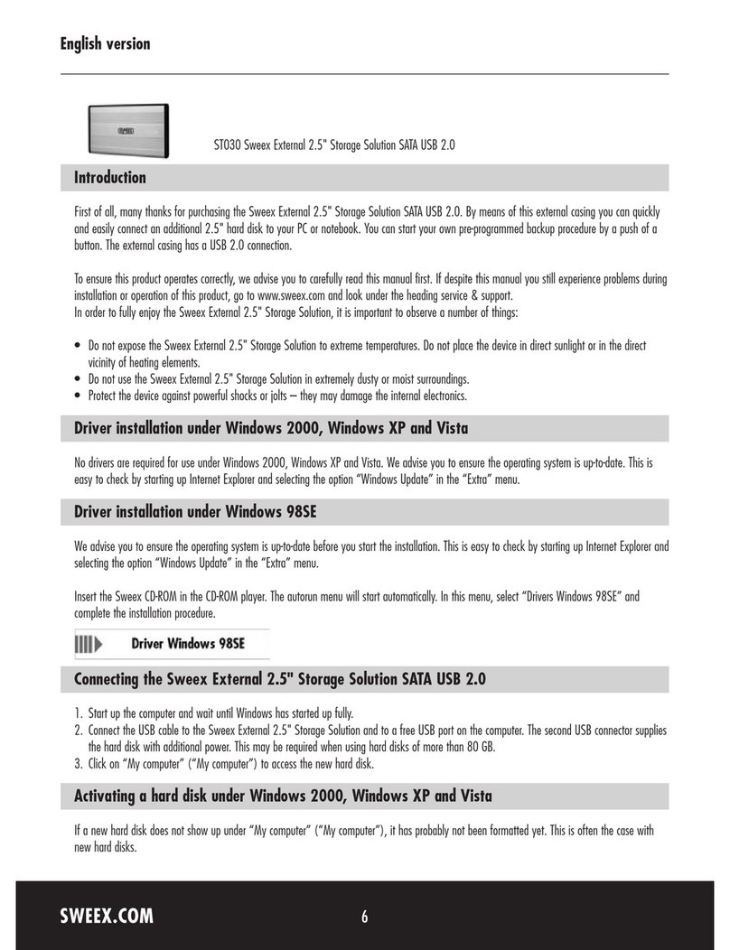 SWEEX ST030V2 - QUICK_START_GUIDE Reference manual