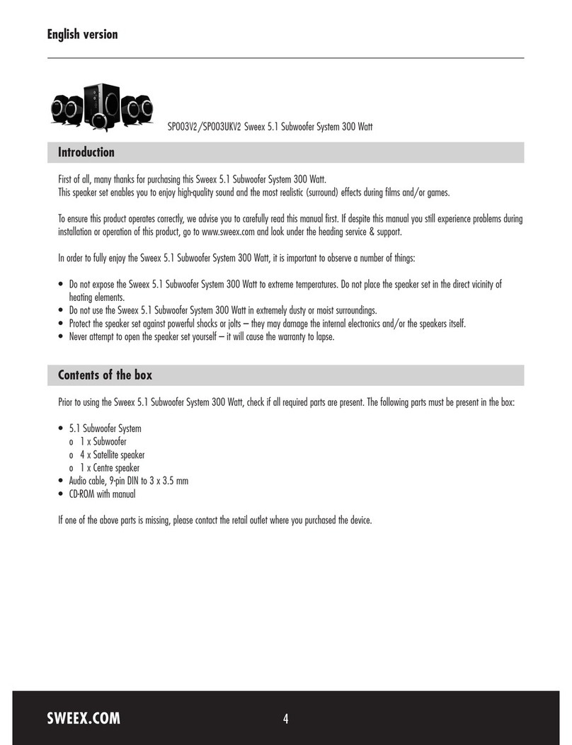 SWEEX SP003V2 - QUICK_START_GUIDE introduction SWEEX SP003V2 - QUICK_START_GUIDE introduction