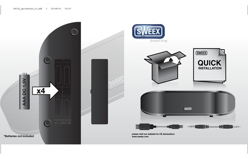 SWEEX SP100 quick guide