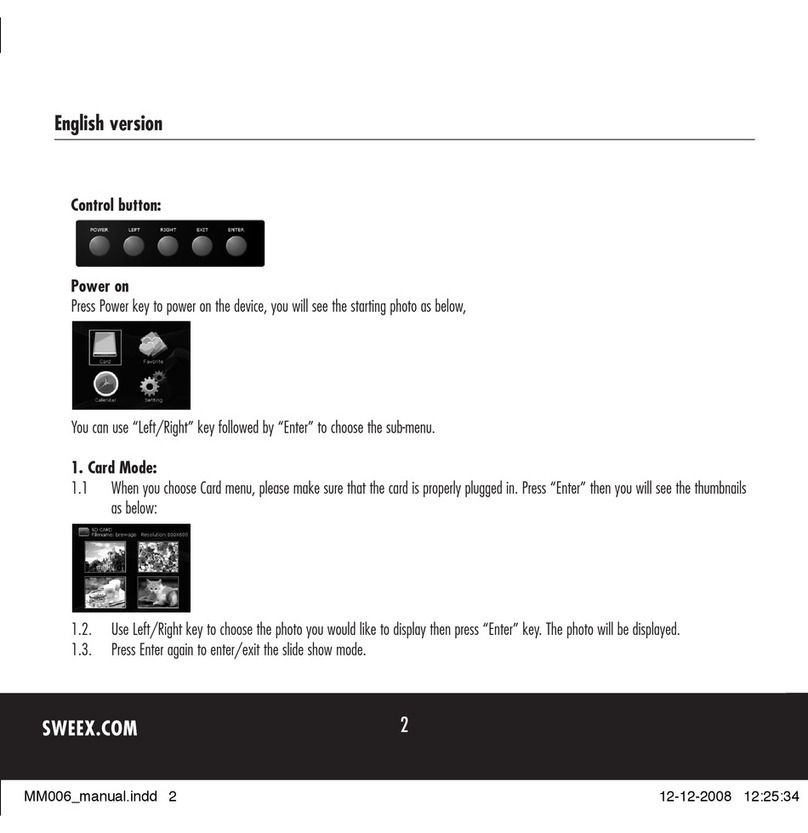 SWEEX MM006 manual
