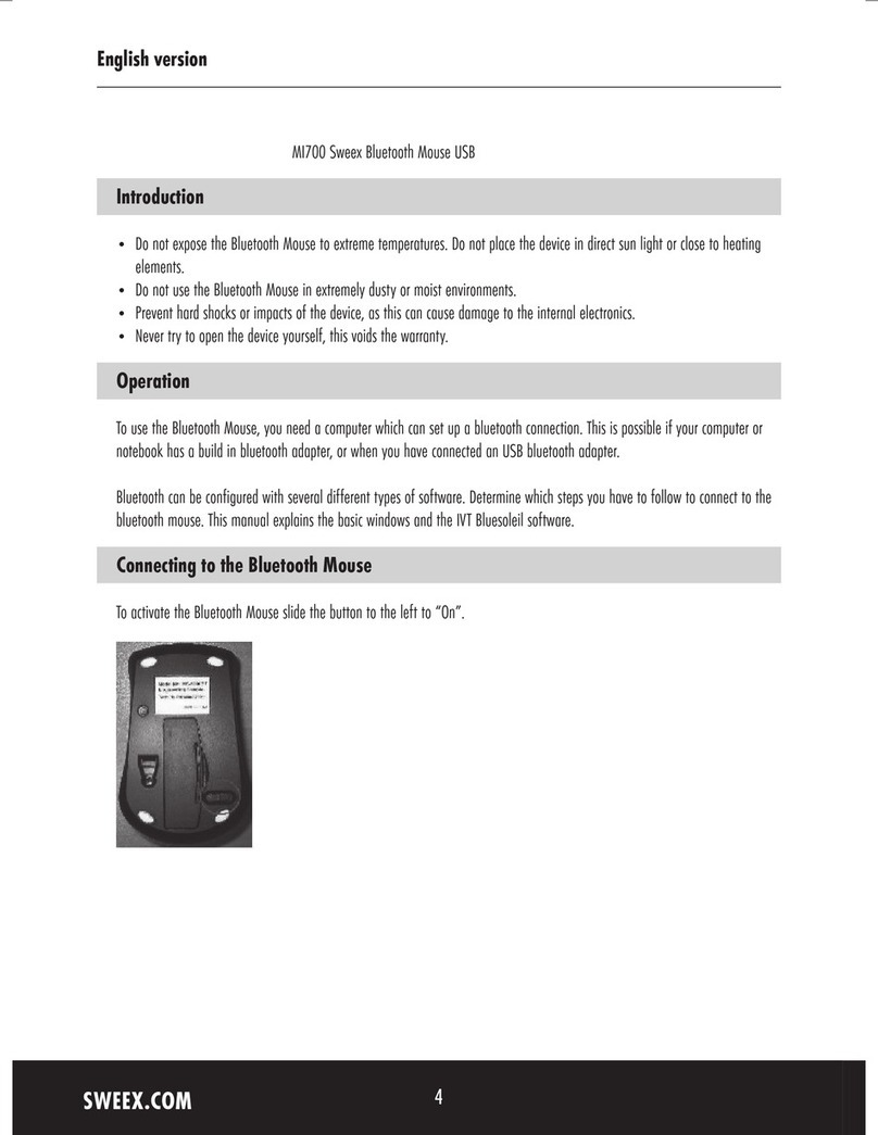 SWEEX MI700 manual