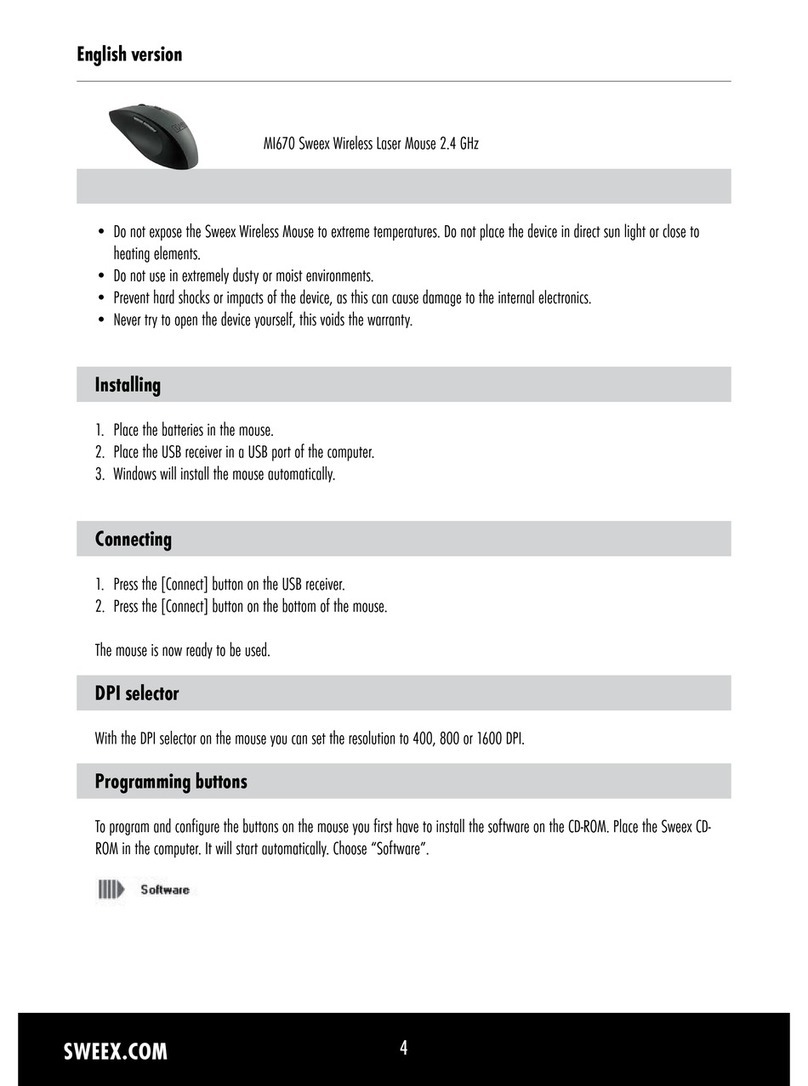 SWEEX MI670 manual