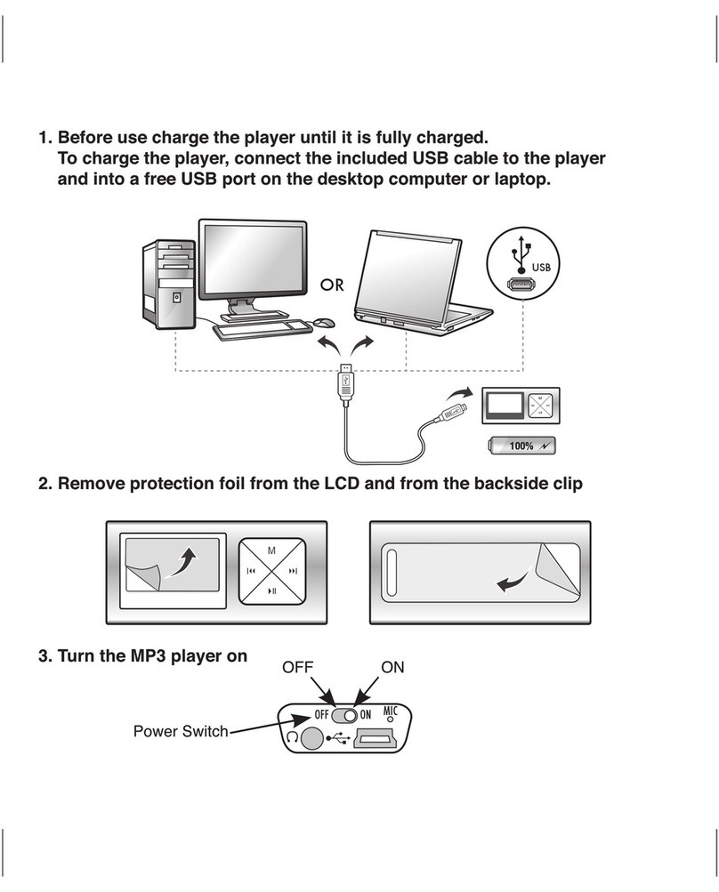 SWEEX MP320 User manual