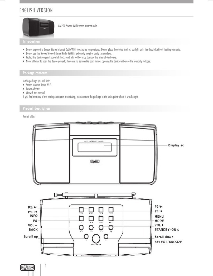 SWEEX MM200 - QUICK_START_GUIDE User manual