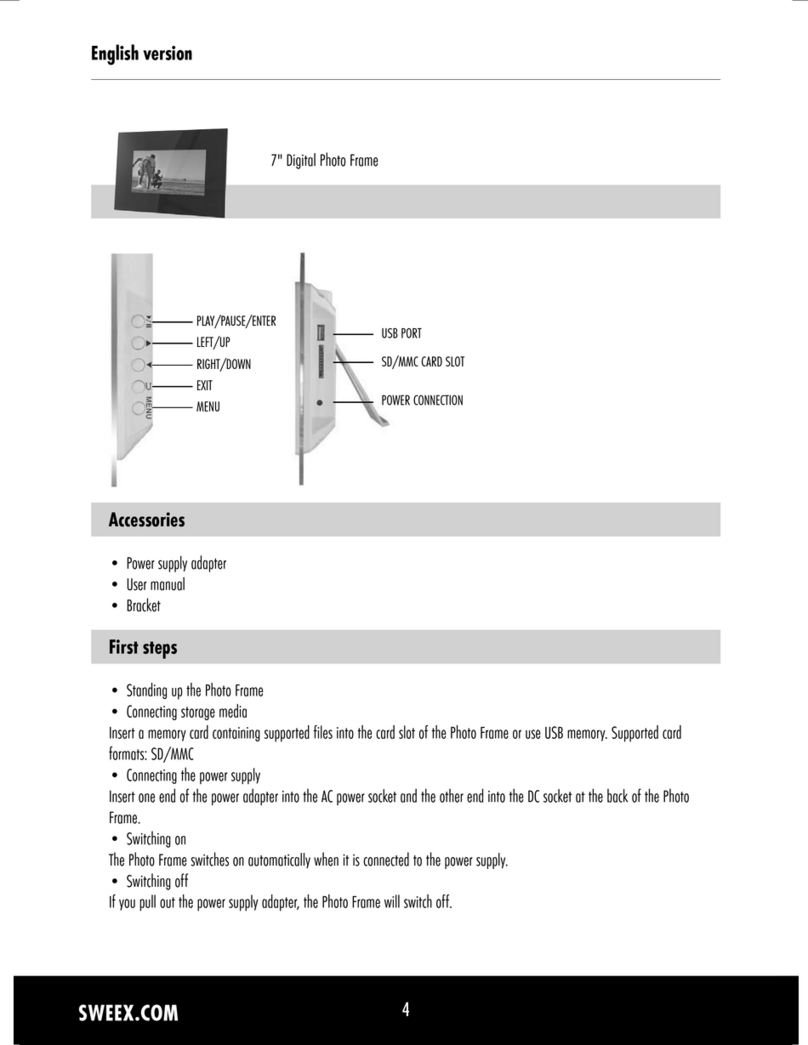 SWEEX MM008V2 manual