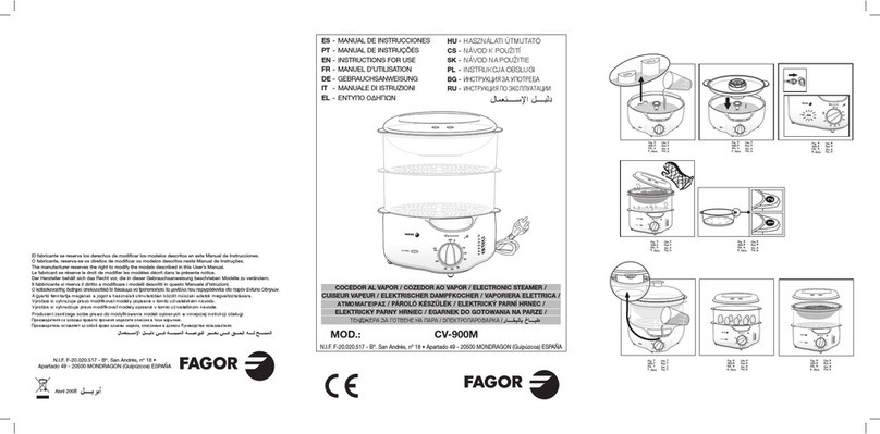 Fagor CV 900M User manual