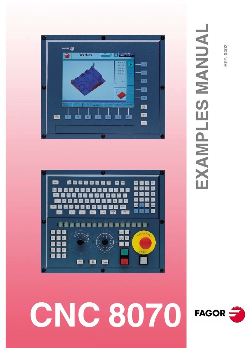 Fagor CNC 8070 User manual