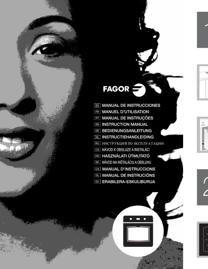 Fagor 6H-750A instruction manual