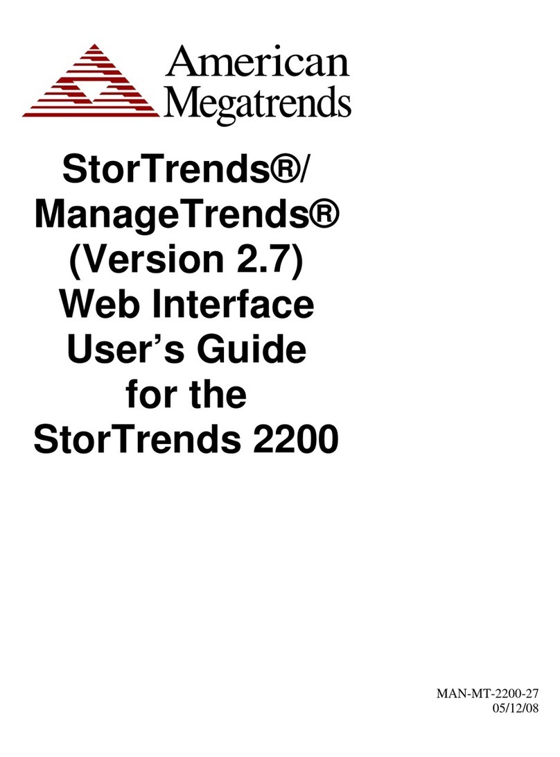 American Megatrends StorTrends 2200 user guide