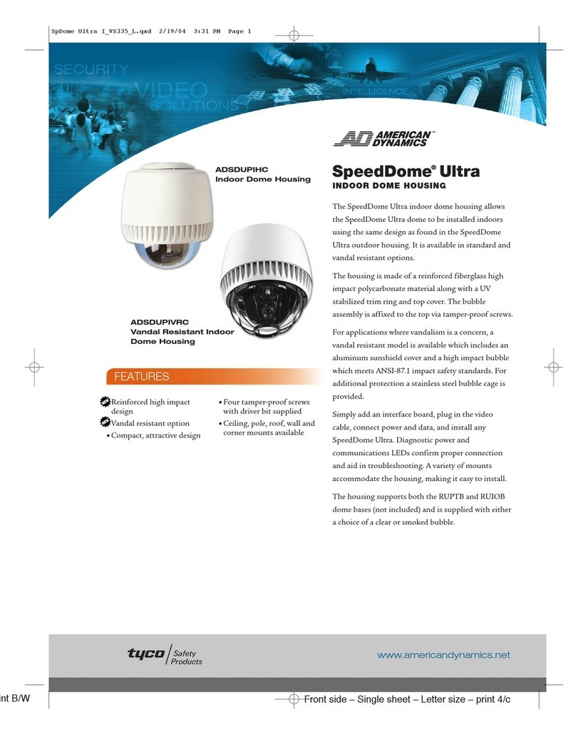 American Dynamics ADSDUPIHC User manual