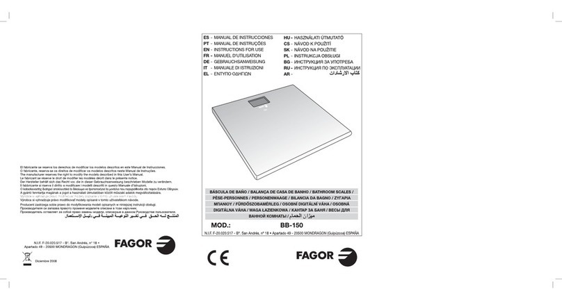 Fagor BB-150 Instructions for use
