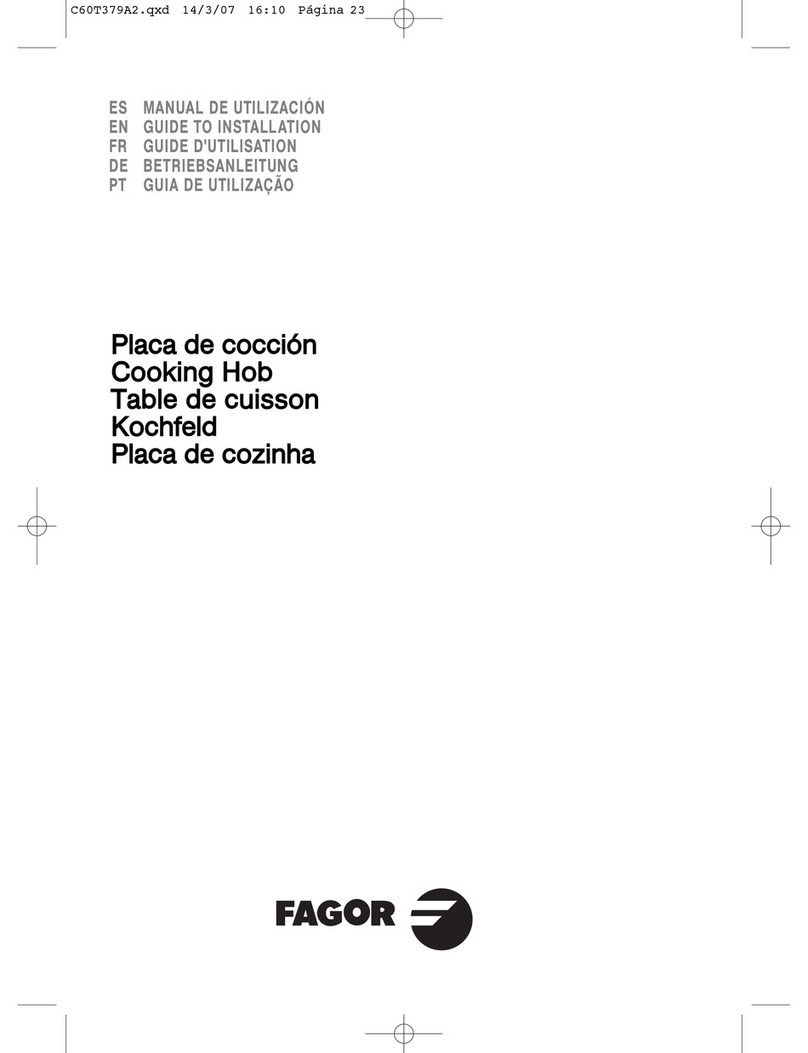 Fagor IF-800S - 03-07 User manual