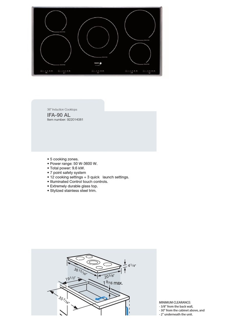 Fagor IFA-90 AL Specifications